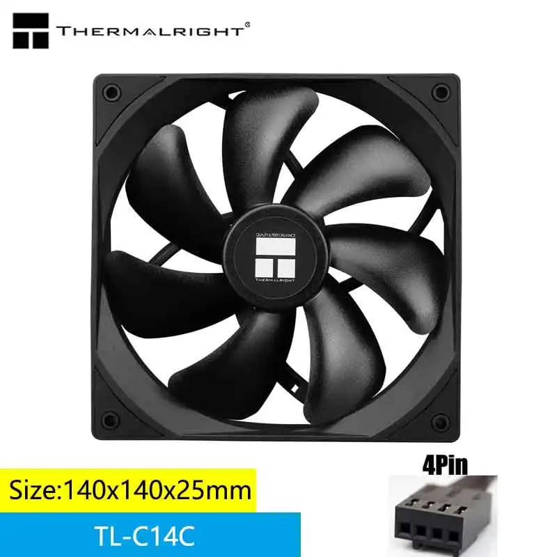 Pc Gaming Liquid - Thermalright TL-C14CW/14C-S 14cm Cooling Fan 5V