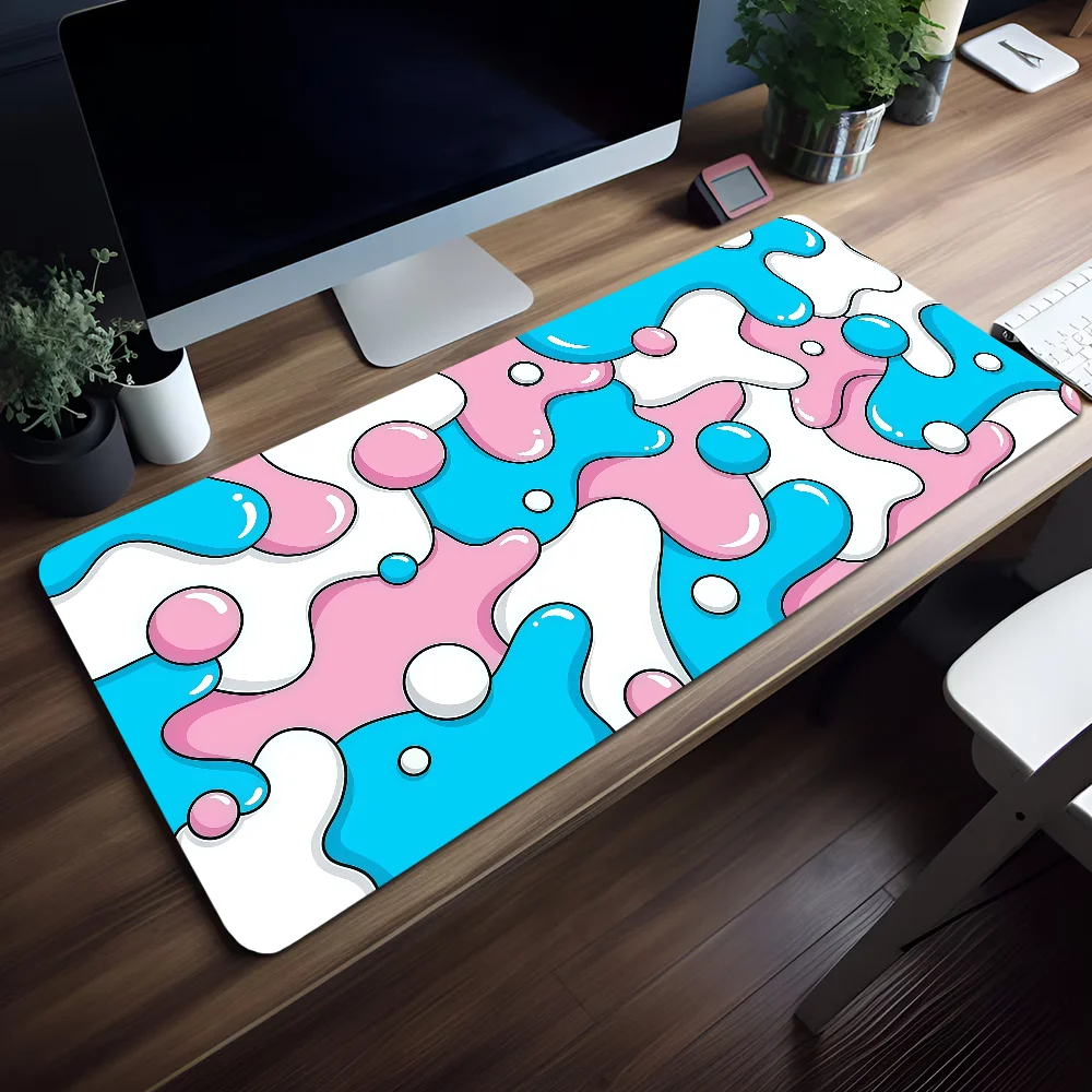 Pc Gaming Liquid - CIFBUY Abstract Liquid Pattern Large Desk