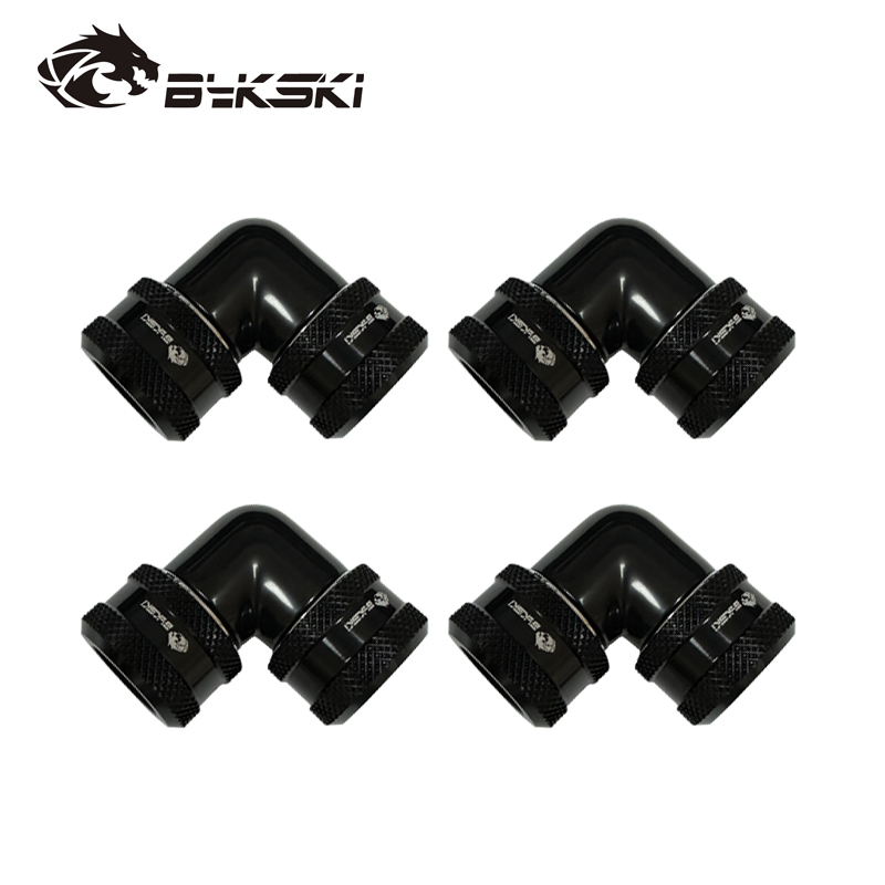 Pc Water Cooling - Bykski 4pcs/set Computer Water Cooling 90