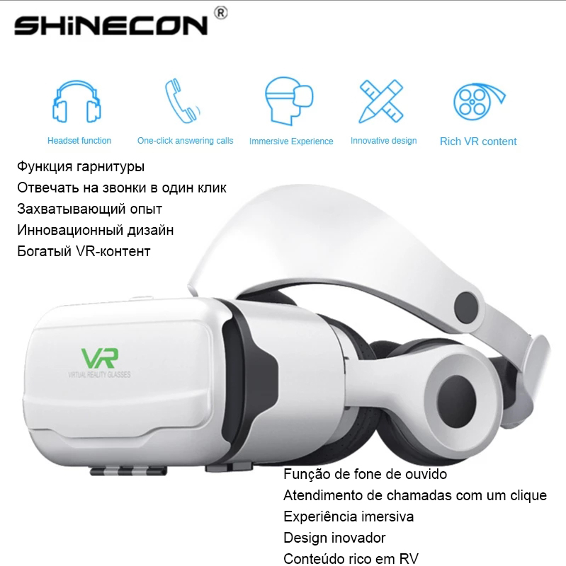 VR Glasses Virtual Reality 3D  - Vr Headset Pc review and price
