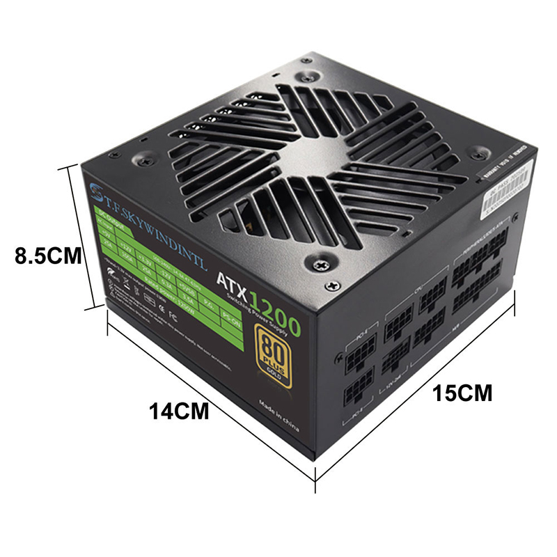 PCIE 5.0 1200W PC Power Supply - Pc Gaming Fullset review and price