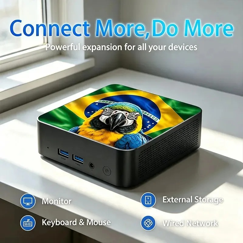 Mexico Brazil Flag Mini PC Int - Pc Gaming Intel review and price