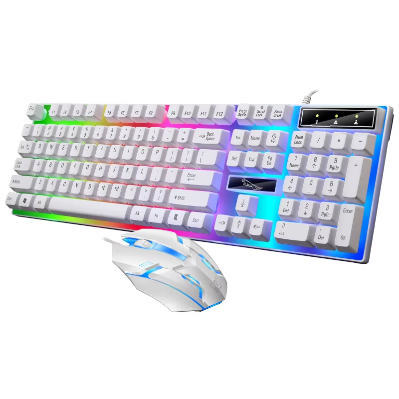 RGB Backlit 104Keys Full-Size  - Pc Gaming Fullset review and price