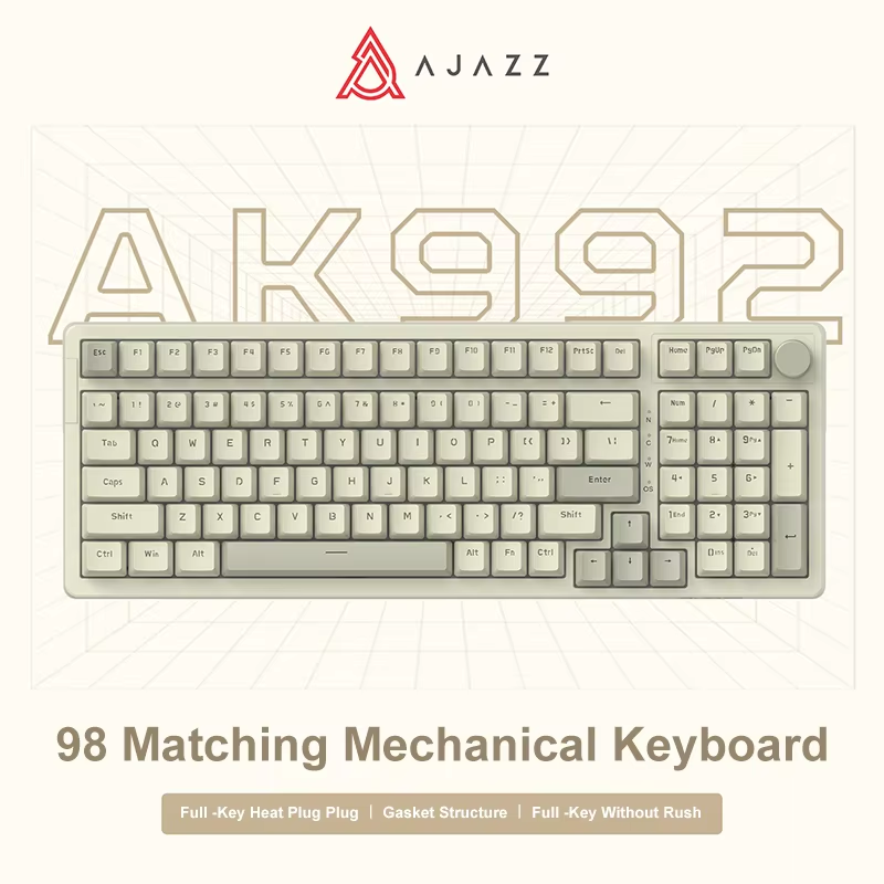 Ajazz AK992 Wired Mechanical K - Pc Gaming Fullset review and price
