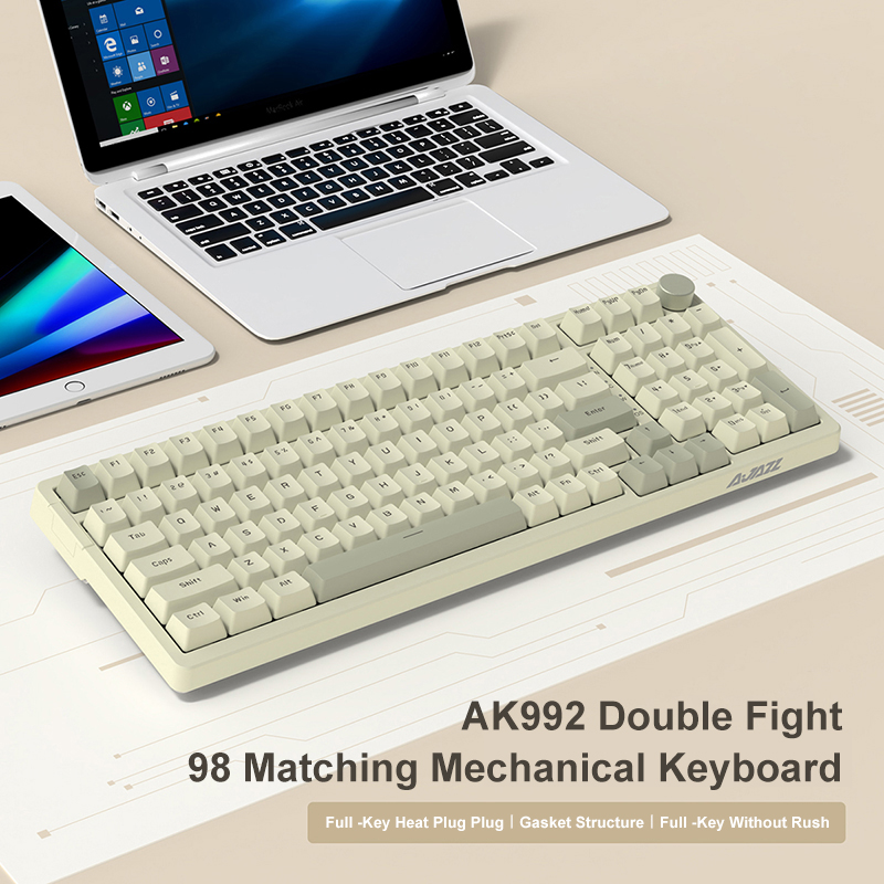 Ajazz AK992 Wired Mechanical K - Pc Gaming Fullset review and price