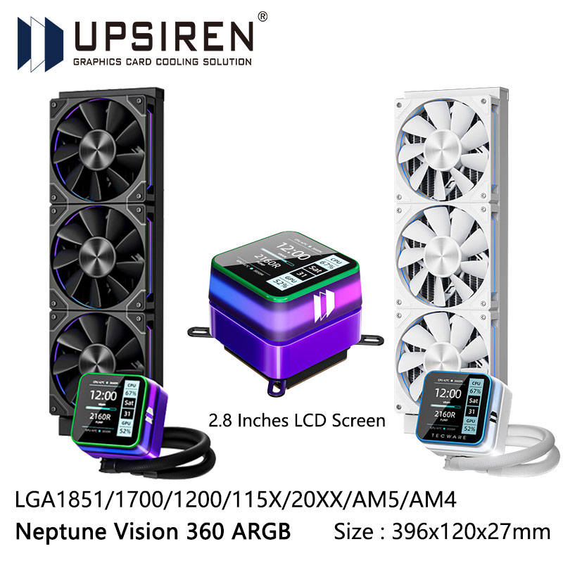 USIREN Neptune Vision 360 ARGB - Pc Gaming Liquid review and price